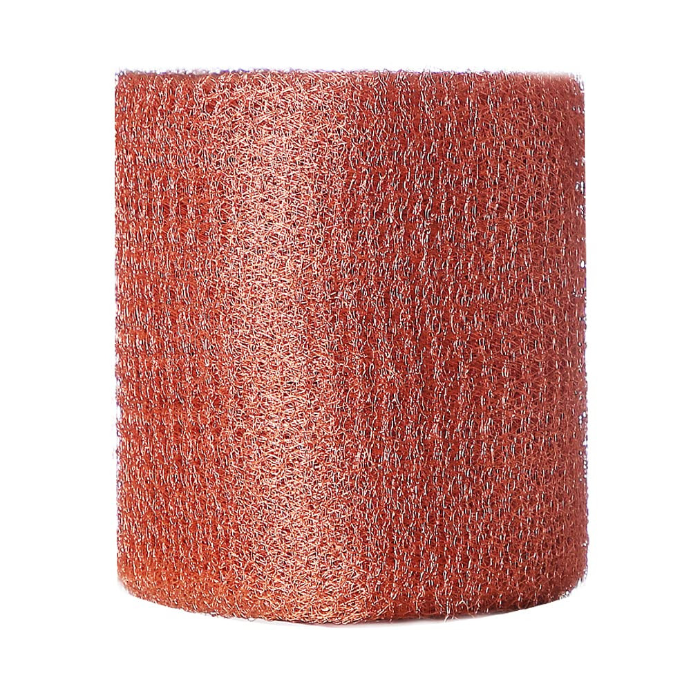 Copper Mesh – 5 Inch X 100 Ft, Ideal for Distilling, Double Layer Fill Fabric DI