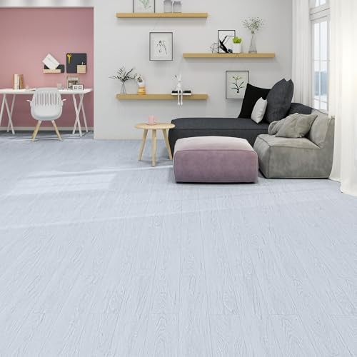 Peel and Stick Vinyl Flooring Pack 54 Sq.Ft, 36 x 6 inches 36 Alpine White Oak