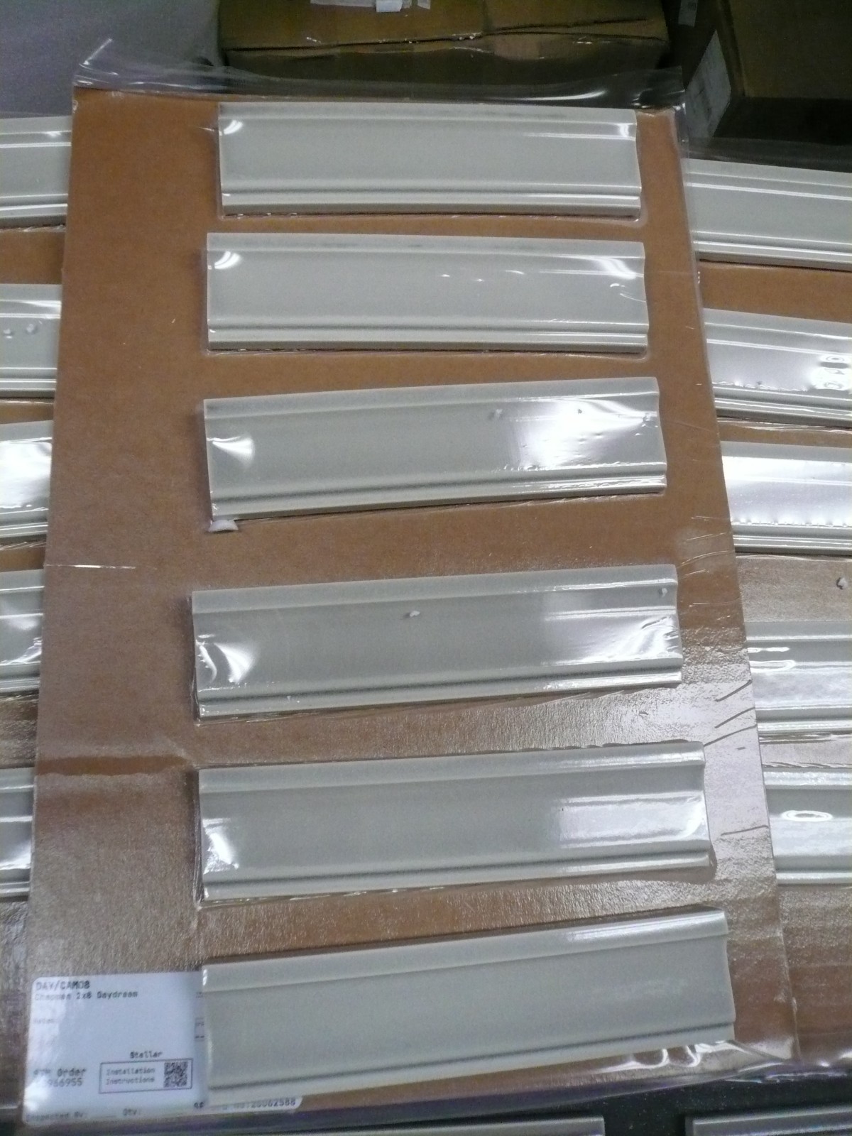 Sonoma Tilemakers Stellar Chapman 8 Inch Custom Handmade Moulding Tile