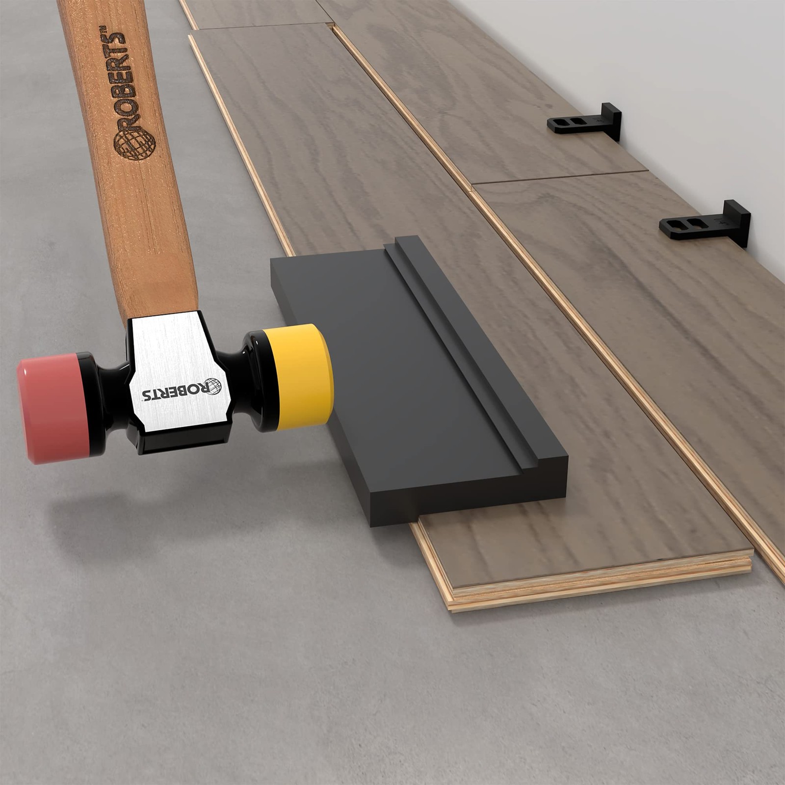 10-25 Universal Tapping Block 2.75 x 9.25 x 0.50 inch for Flooring Install