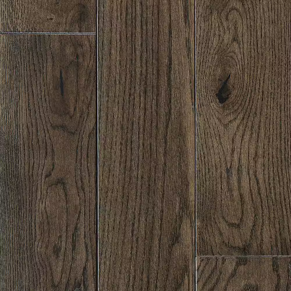 Boca Raton French Oak 3/4 In. T X 5 In. W Wire Brushed Solid Hardwood Flooring (
