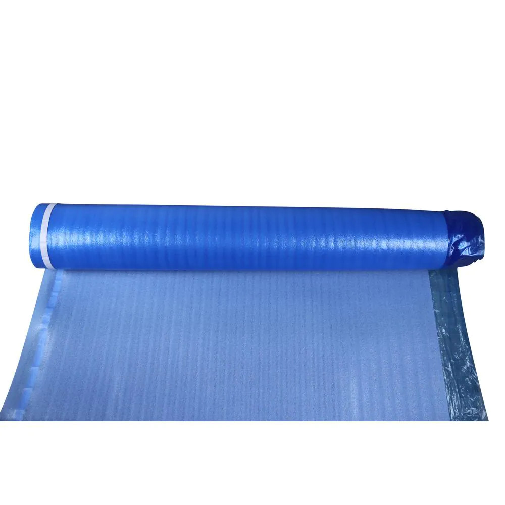 Laminate Flooring Blue Foam Underlayment 3.6 Ft W X 27.9 Ft L X 2 Mm T (100 Sq.F