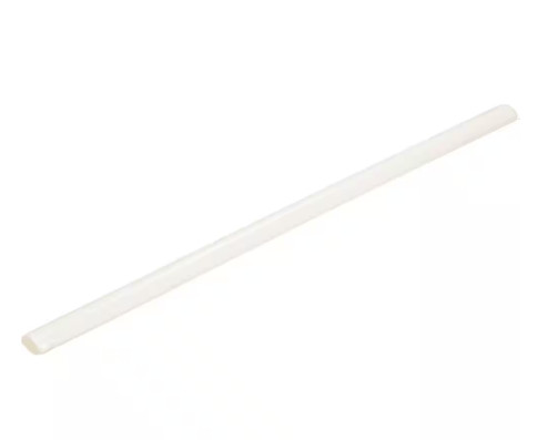 Daltile LuxeCraft Arctic White Matte 1/2″ Glazed Ceramic Jolly Tile Trim 0.48 SF