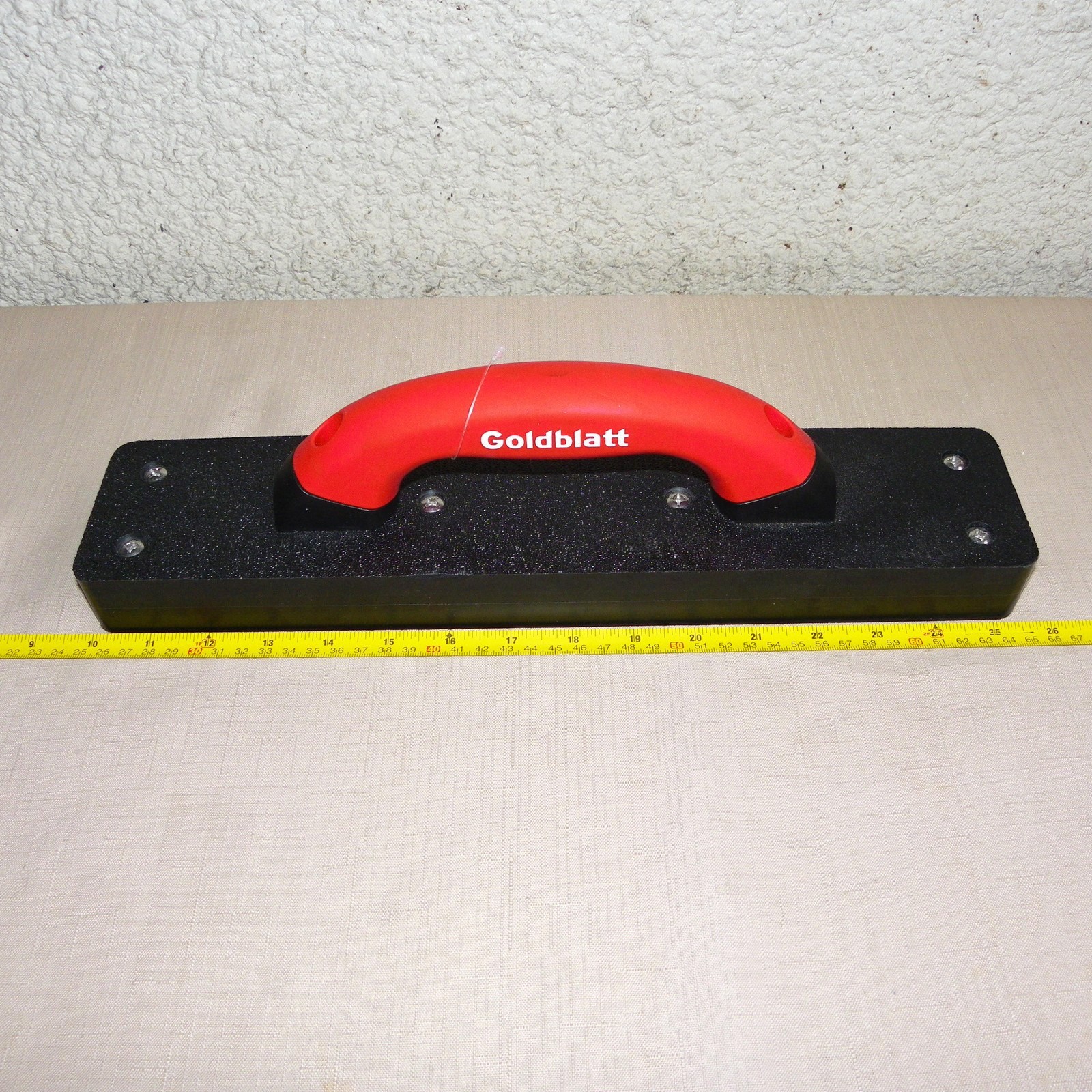 GOLDBLATT HEAVY DUTY TAPPING BLOCK HAMMER-FREE FLOOR INSTALLATION TOOL