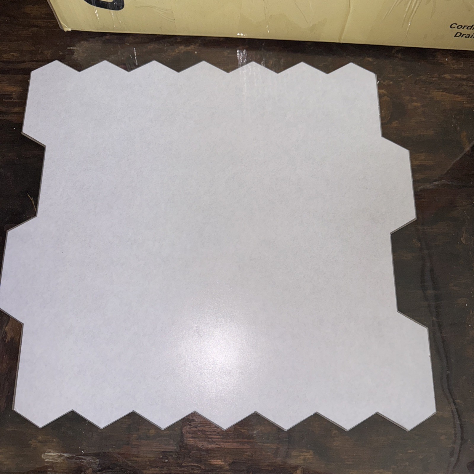 10-Sheet 12″x11.5″ Honeycomb Peel and Stick Backsplash Wall Mosaic Tile Blue