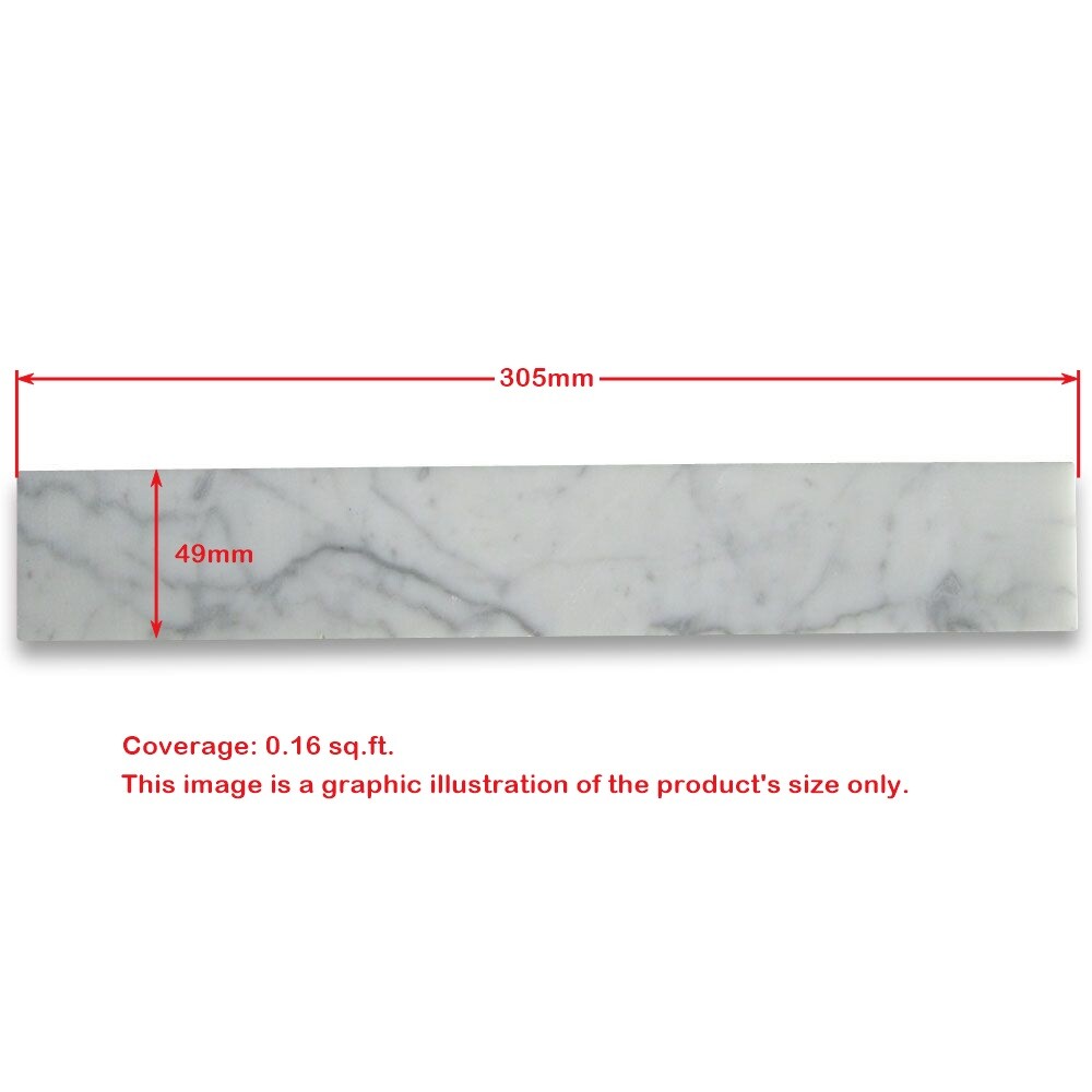 N58H Nero Marquina Black Marble 2×12 Tile Honed