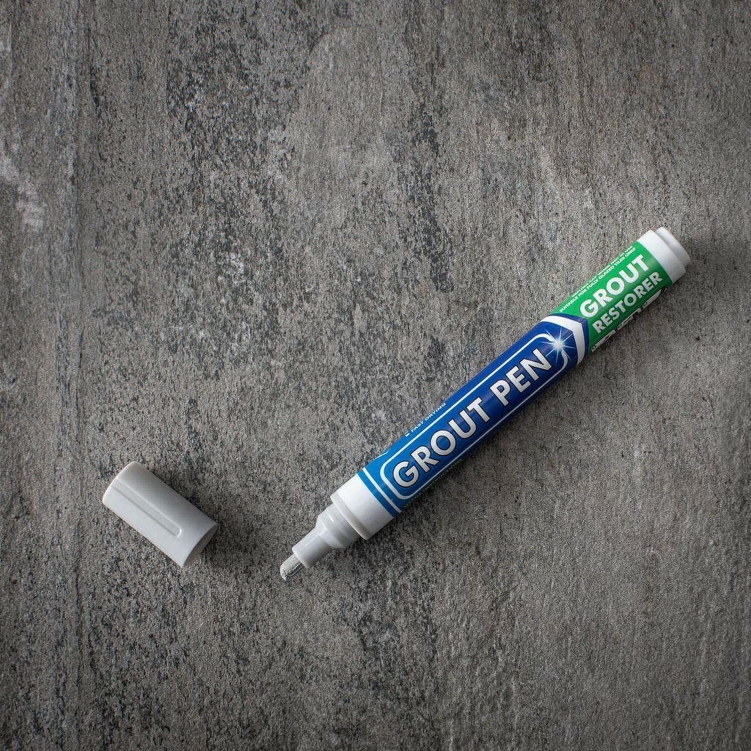 Grout Pen Tile Paint Marker Winter Grey : Waterproof Tile Grout Colorant Pen