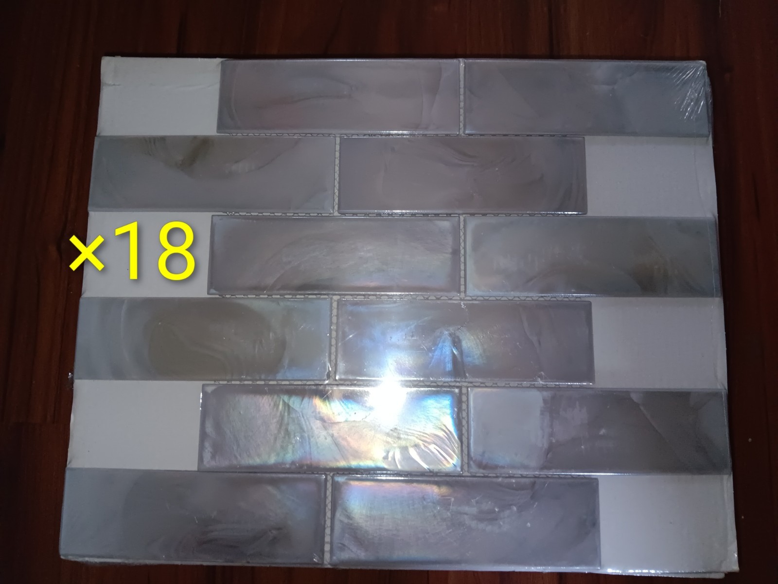 💥Brand NEW💥 Sealed In Packaging Opaline Subway Pearlescent Tile/Backsplash