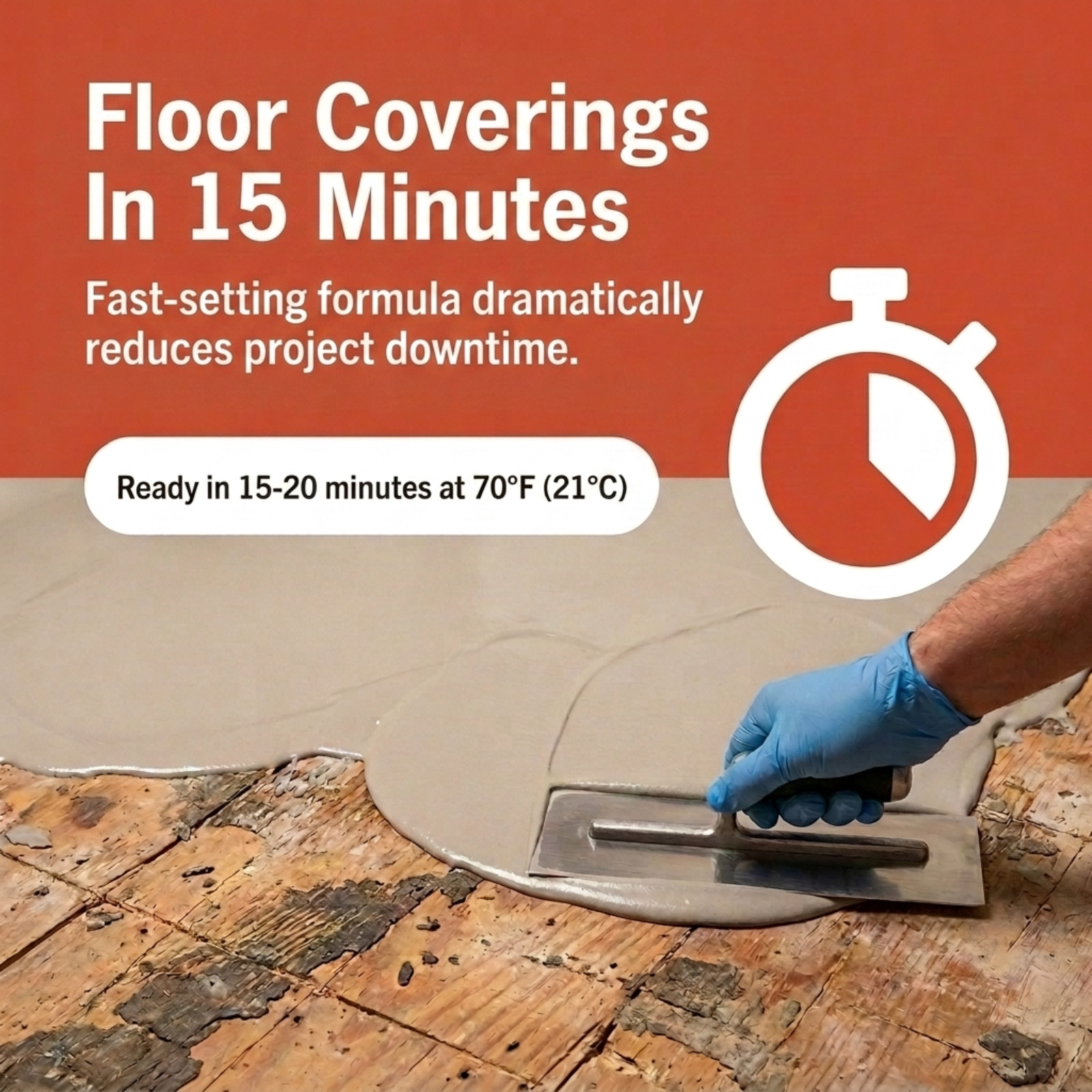 Ardex Feather Finish Quick-Set Self-Drying Cement-Base Underlayment 5x10lb White