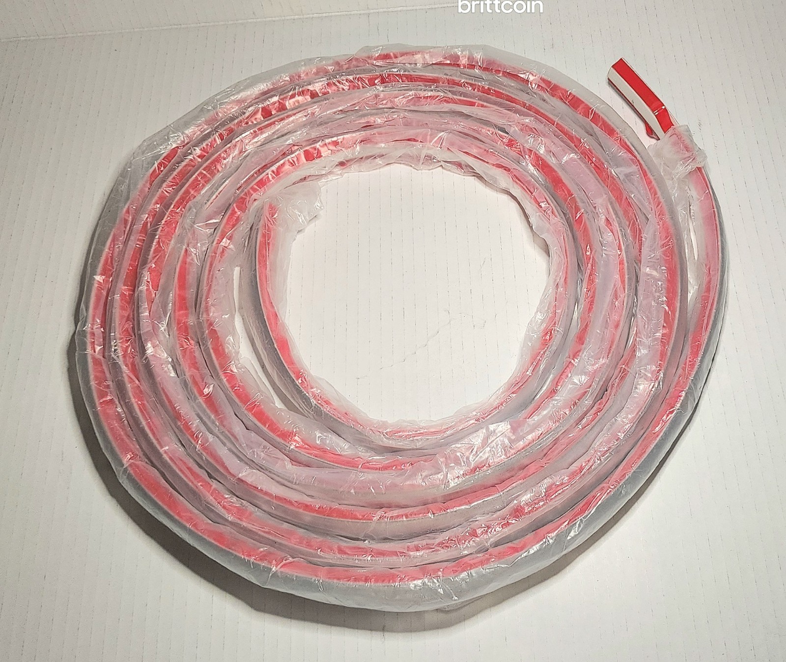 16Ft Silver Flexible Quarter Round Molding with Adhesive Corner Molding Trim