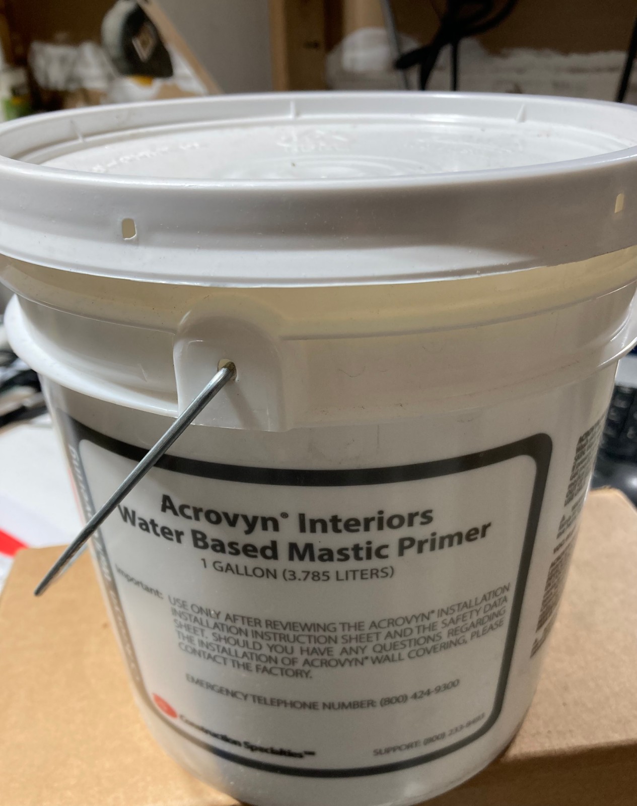 CS Construction Specialties Heavy-Duty Water Base Mastic Primer (1 Gallon)