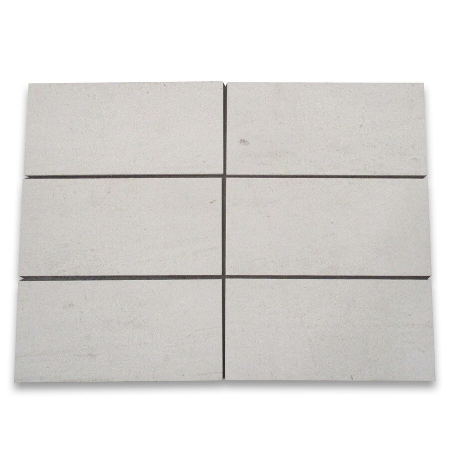 H43H Golden Beach Moleanos Beige Limestone 6×12 Subway Wall Floor Tile Hone
