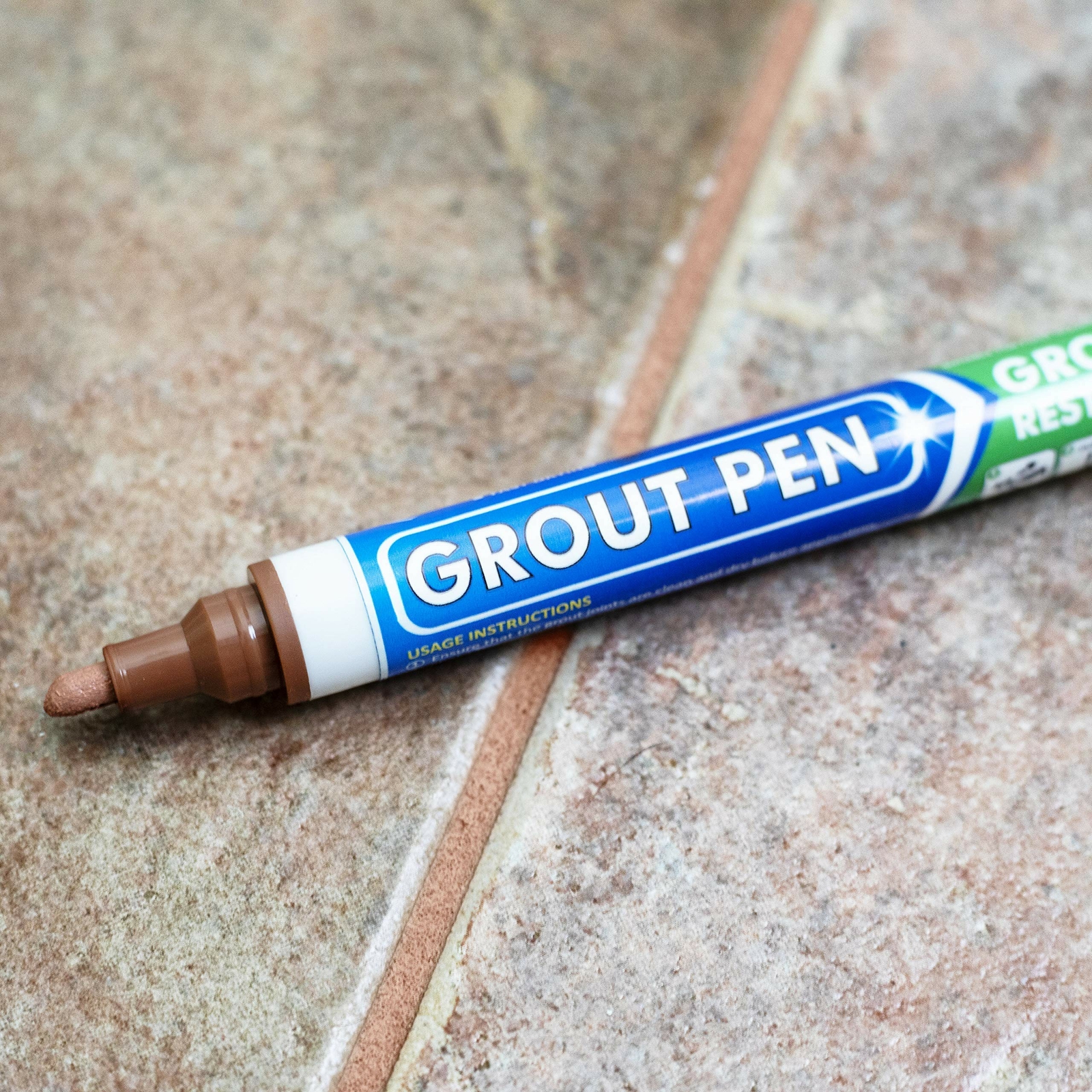 Grout Pen Terracotta Tile Paint Marker: Waterproof Tile Grout Colorant Pen