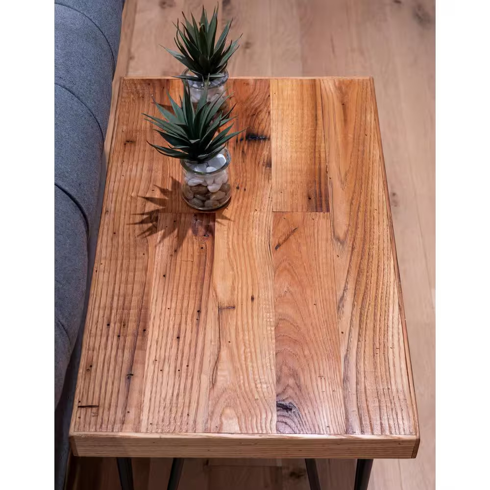 0.285 In. X 3 In. X 48 In. Wormy Chestnut Hardwood Boards Square Cut 10 Sq. Ft.