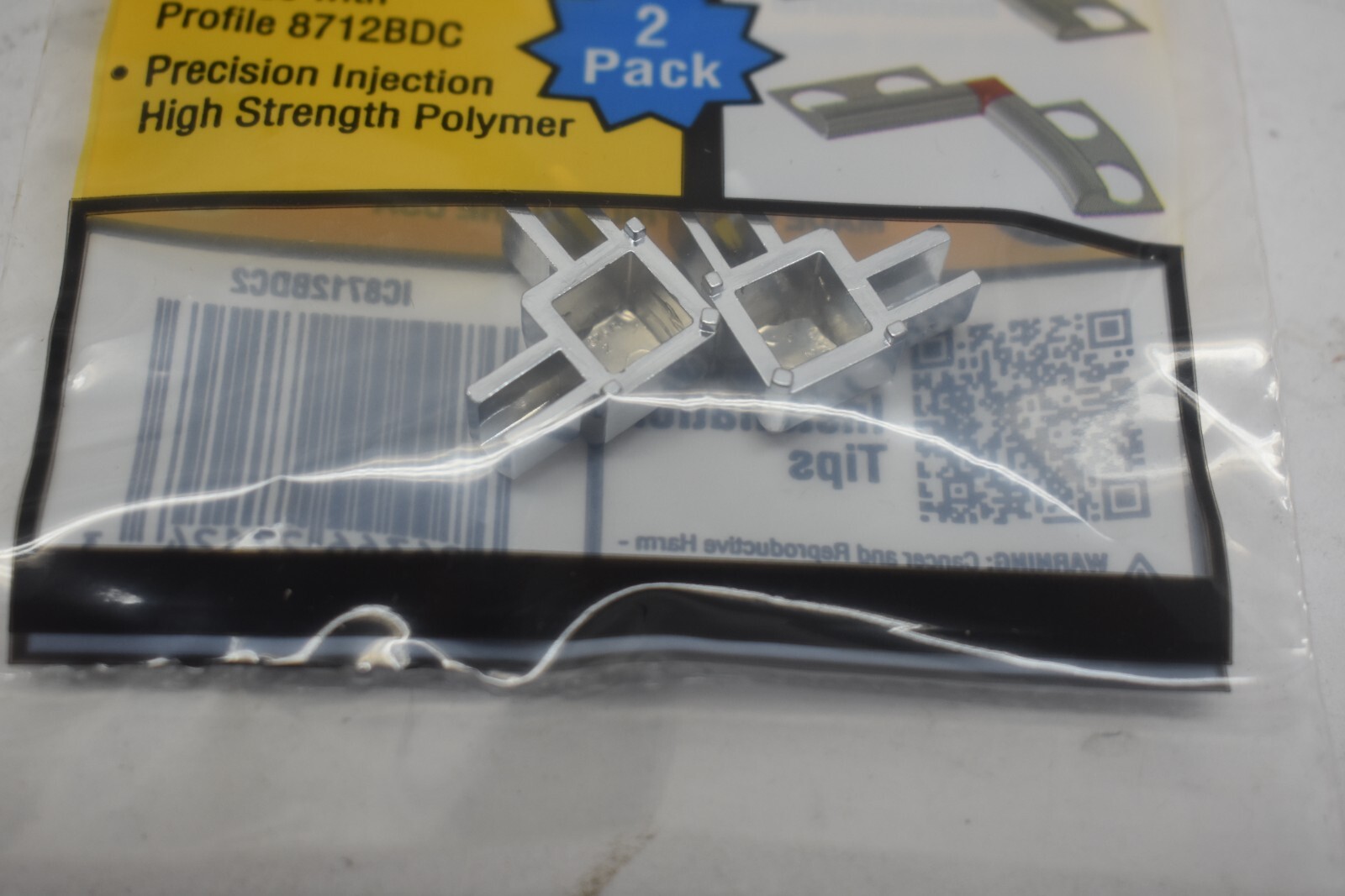 Trim Master IC8712BW2 Tile Trim Corners Bullnose Inside 3/8″ Chrome Finish x 20