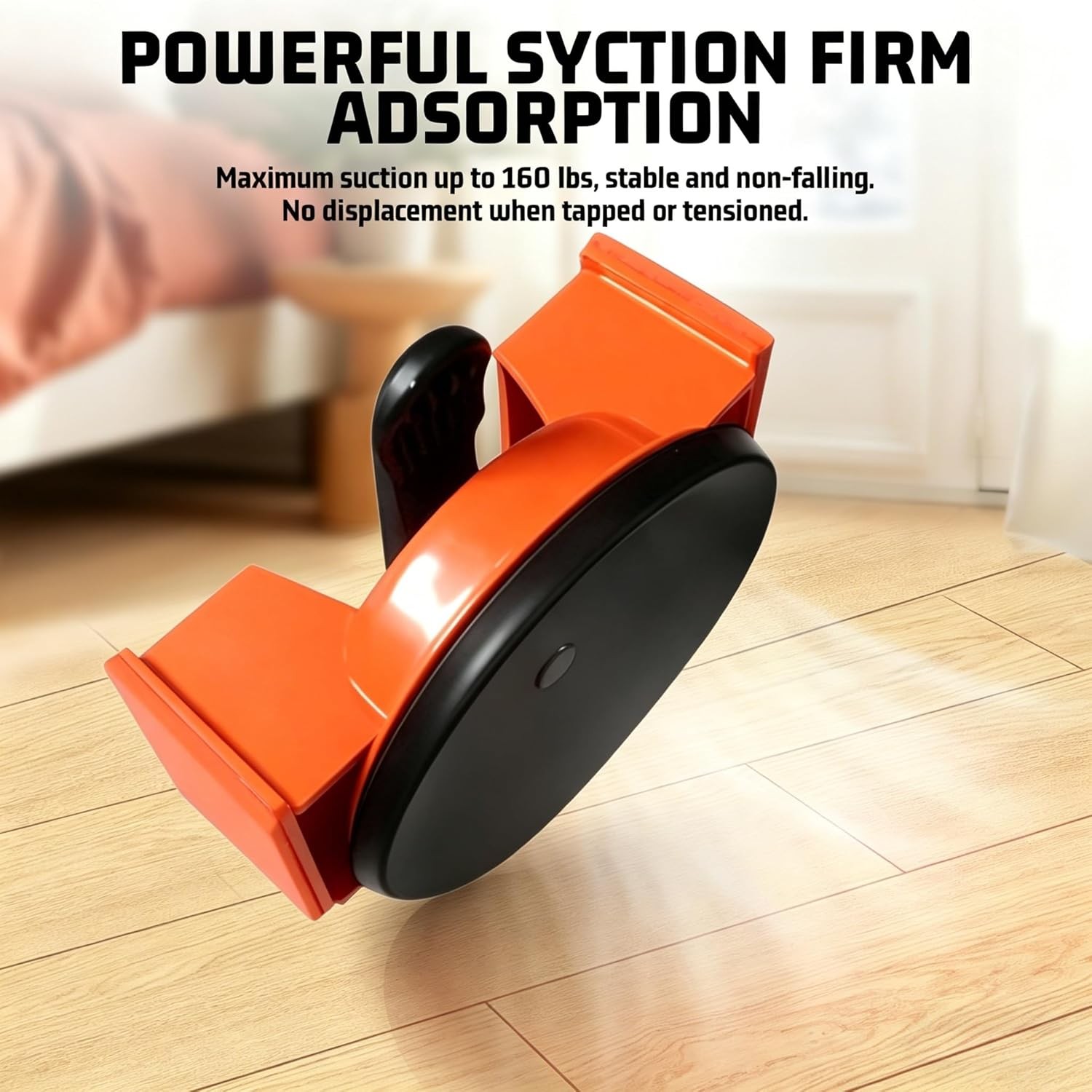 Floor Gap Fixer Tool with Suction Cup for Hardwood-Laminate and Vinyl Flooring