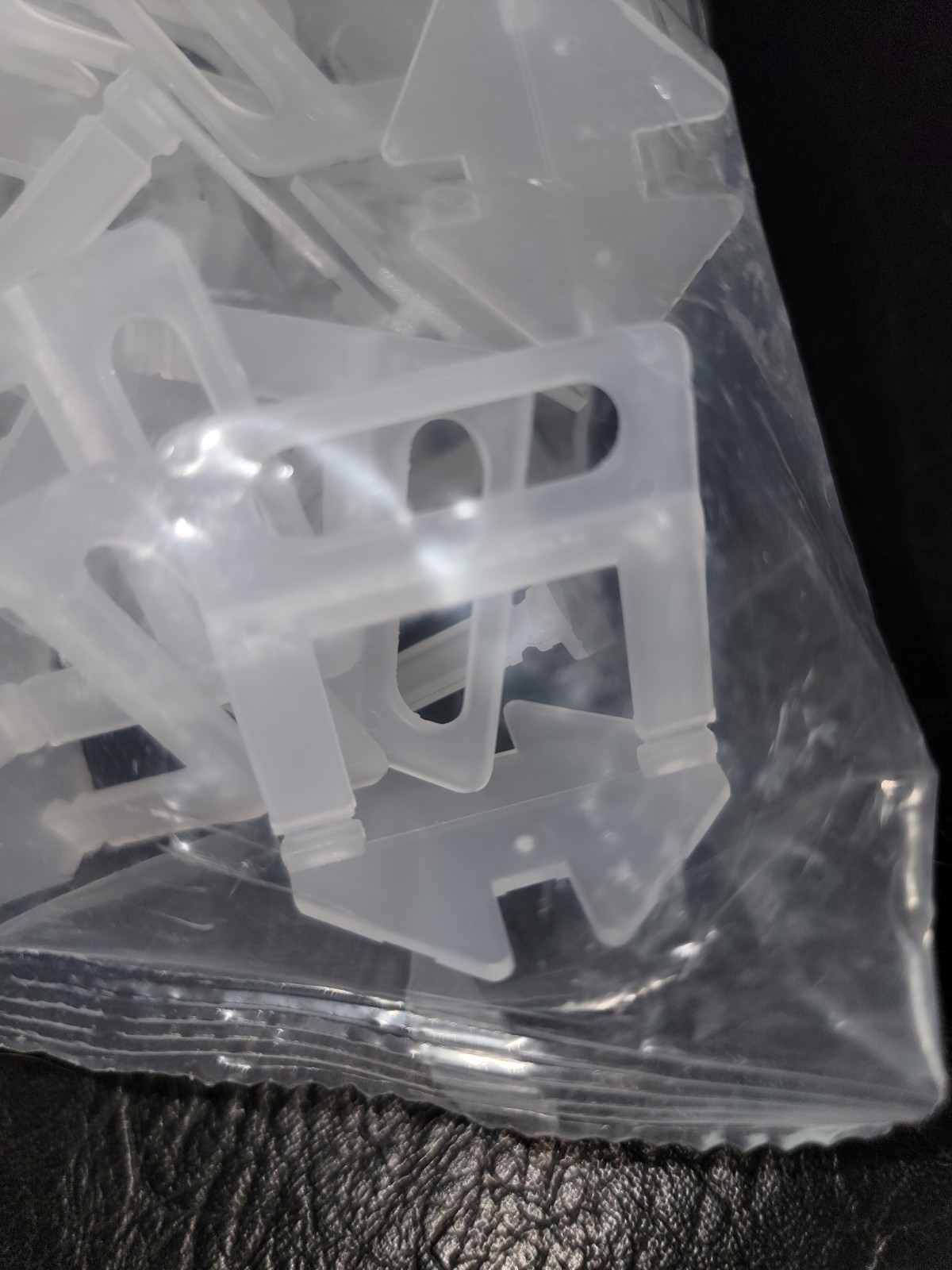 Tile Leveling System Clips (1/8″) 2.5mm Floor Wall Tile Leveler Clips 100 Pcs