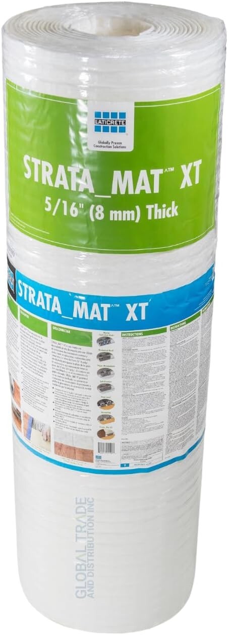 Laticrete STRATA MAT XT 150 Sq Ft Uncoupling Membrane Roll – Floor Underlayment