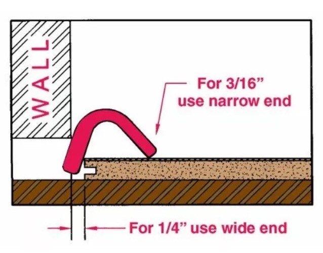 Crain 562 Wood and Laminate Flooring Plastic Spacers