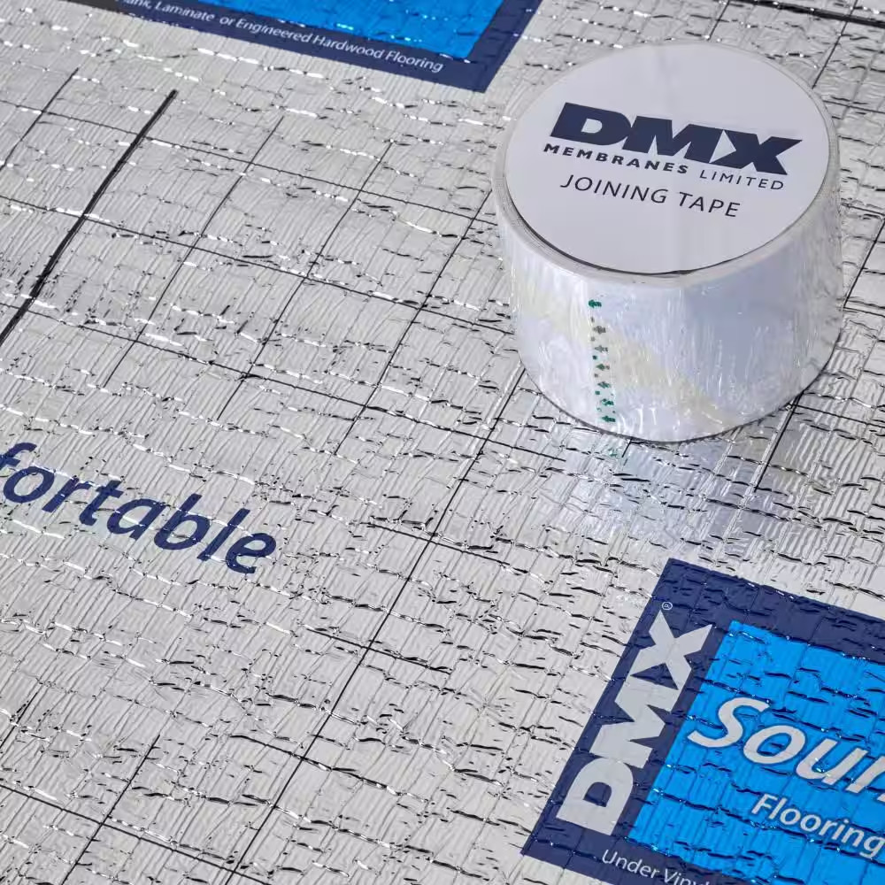 100 Sq. Ft. 39.6 In. W X 30 Ft. L X 1 Mm T-Sound Proof Flooring Underlayment for