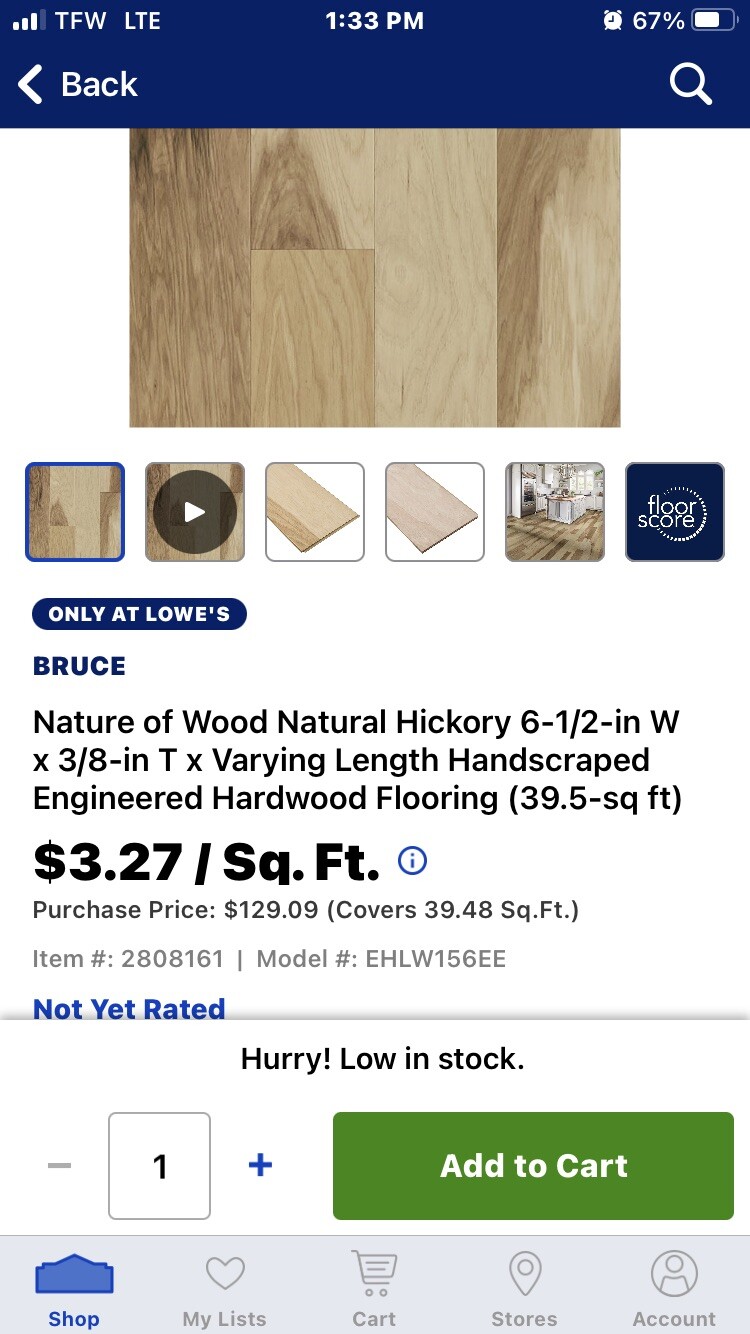 hardwood flooring Various See Description