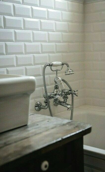 3×6 White Beveled Glossy Ceramic Genuine Subway Tile MADE IN USA (1 PIECE)