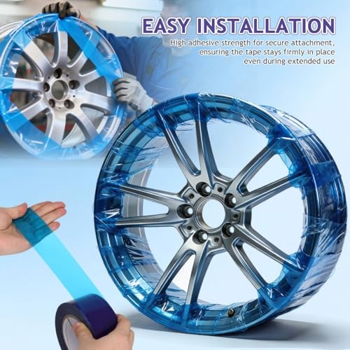 1 Roll Rim Protection Tape: Car Rim Scratch Guard, Hub Wheel Scratch