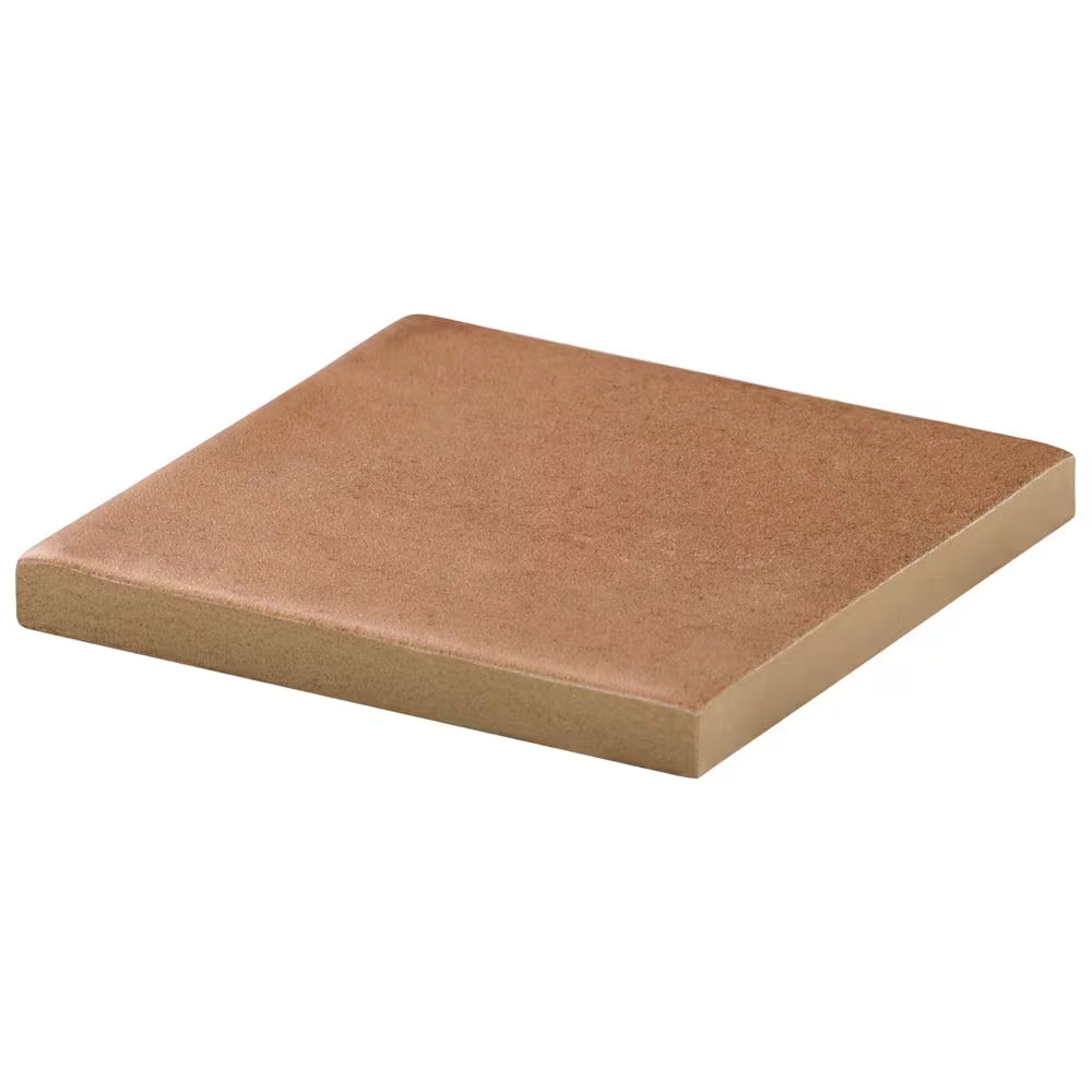 Casablanca Terracotta 3.39 In. X 3.93 In. Square Matte Porcelain Floor and Wall