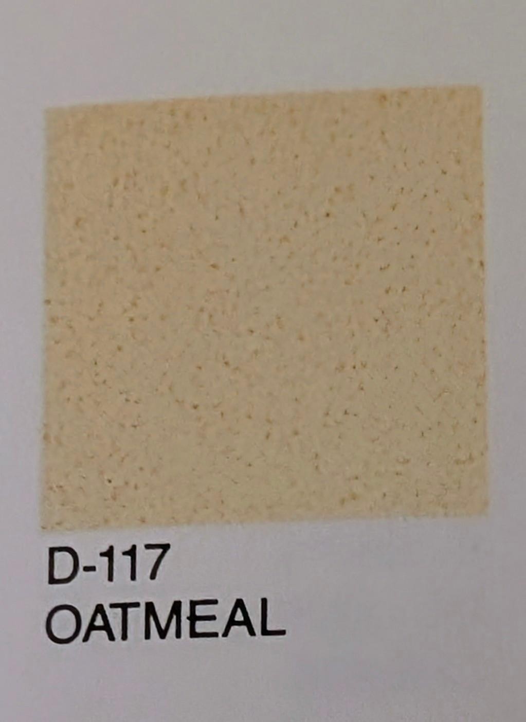 2 pcs Dal Ceramic Tile Bullnose A4200 mud cap D 117 Oatmeal Beige Brown specks