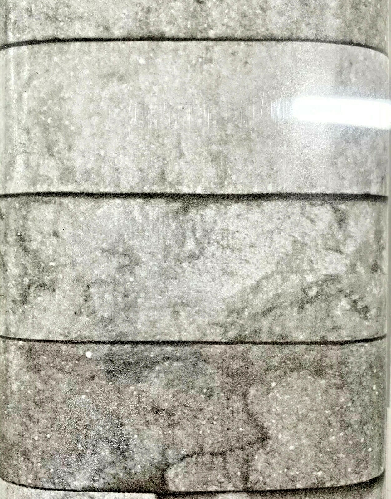 IN Home Grey Stone Wall Applique Peel & Stick Backsplash 18 IN X 9FT