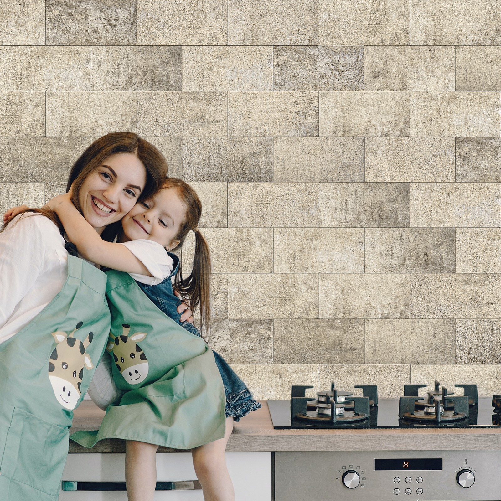 Art3d 102pcs Peel&Stick Wall Tiles, each 3″x6″