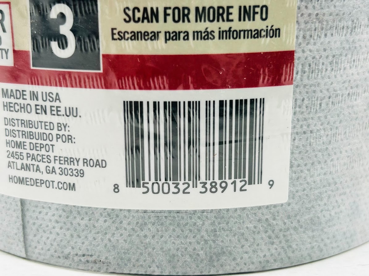 2 PACK Everbilt WaterShield Shower System Waterproofing Strip, 66 ft. x 4-3/4 in