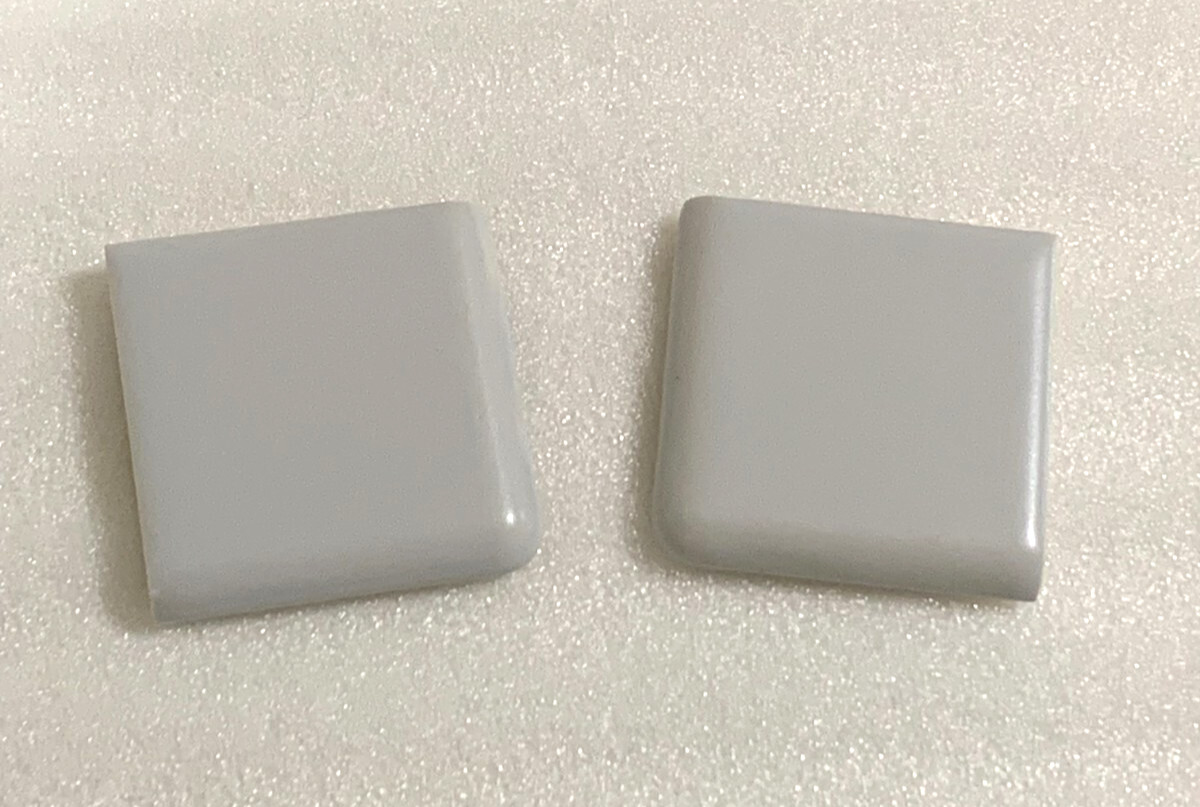 New Florida Pearl#719 Matte 2″ x 2″ Flat Surface Bullnose Corner *Shade 555*