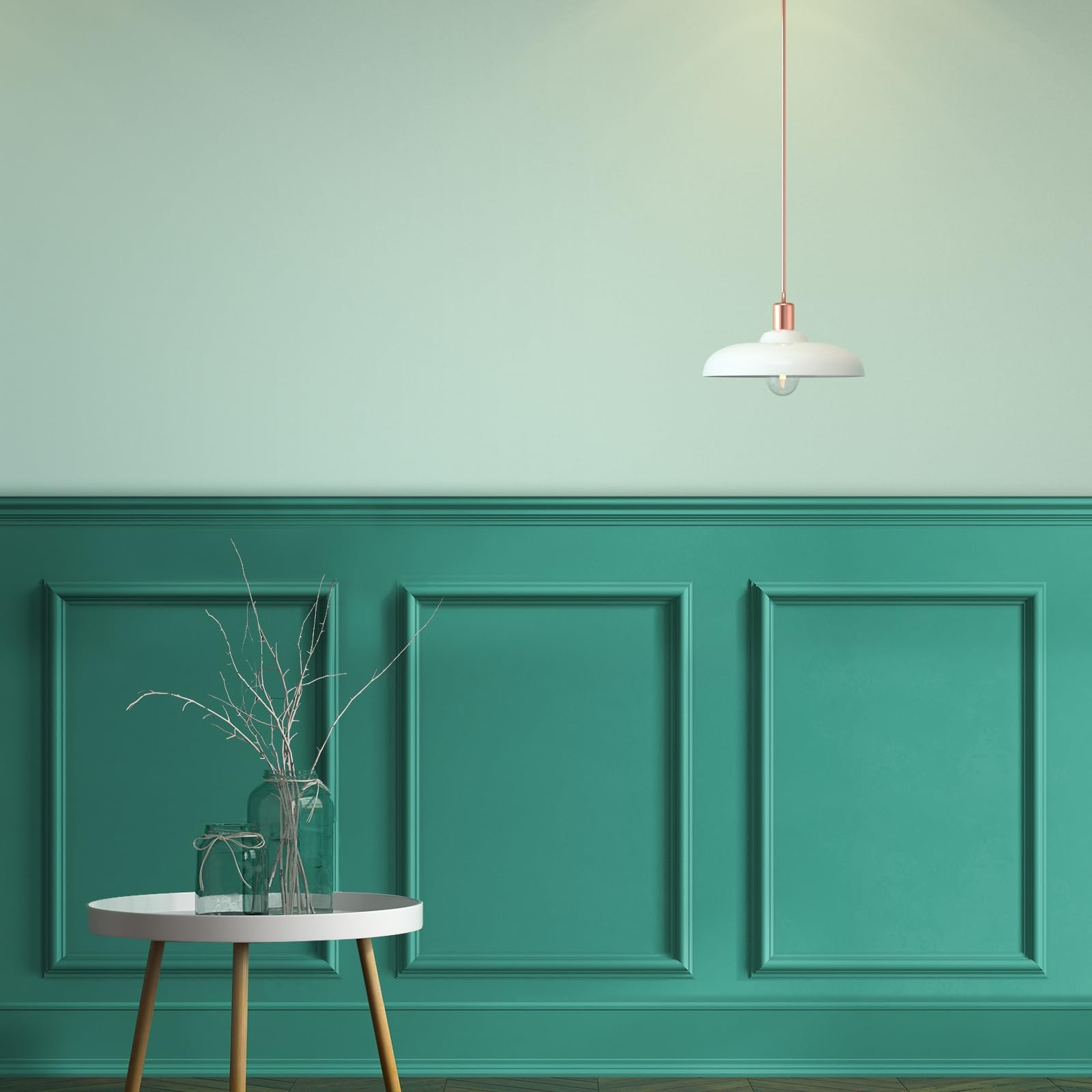 3 Set Accent Wall Molding Kit Premade Wainscoting Panels Wall Molding Peel an…