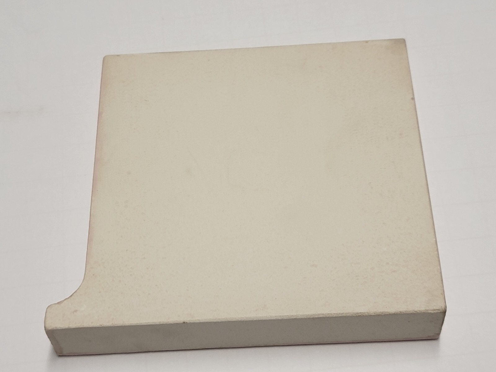 Vtg. TILECREST Ceramic Tile Corner Base Bullnose Lt. Pink Gloss NEW NOS