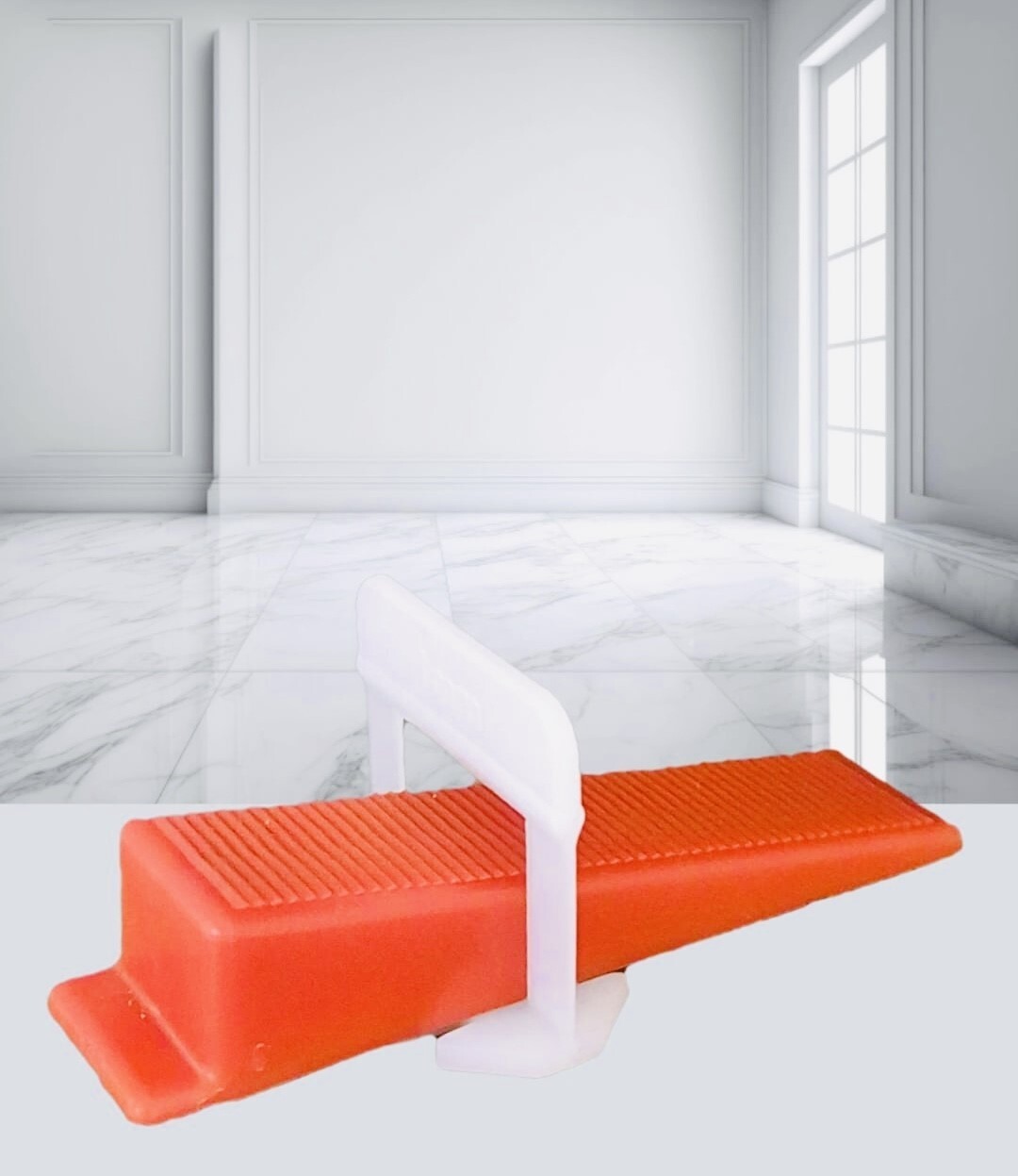 500 Piece Reusable Wedges for 1/8″,1/16″ and 1/32″ Spacers,tile leveling system