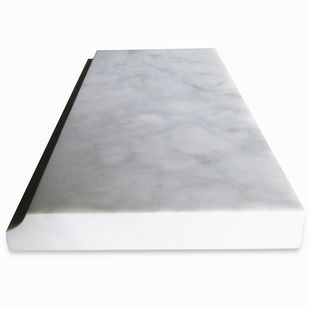C12H Baseboard Carrara Marble Trim Tile Venato Carrera Bianco Honed 5×12