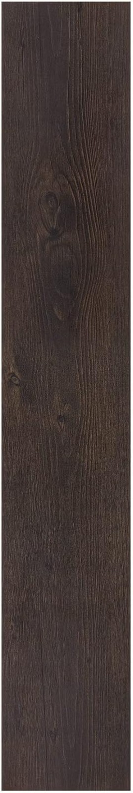 Espresso Peel and Stick Vinyl Planks – 10-Pack 15 Sq Ft Easy DIY Flooring