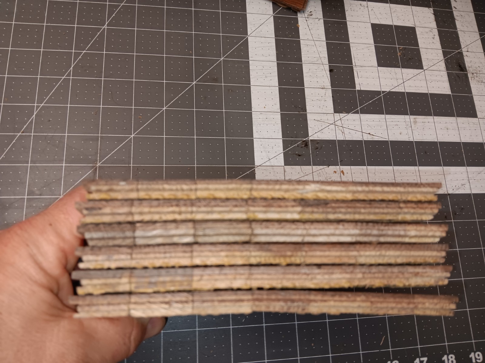 Reclaim VTG COLOR TILE Solid Oak Parquet Flooring 24 pieces = 6 SQ FT. OPTIONS!