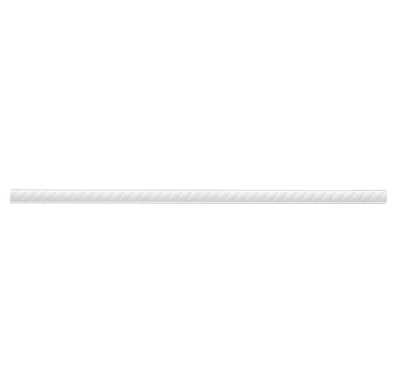 Floor & Decor BRIGHT WHITE ICE DECORATIVE ROPE PENCIL Size: 1/2 x 12