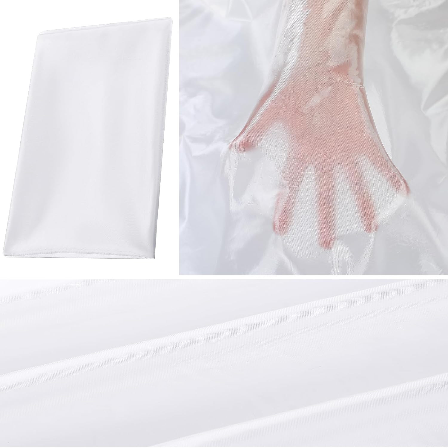 1 Pcs Lightweight Fiberglass Cloth 0.75 oz x 47 W x 80 plain weave