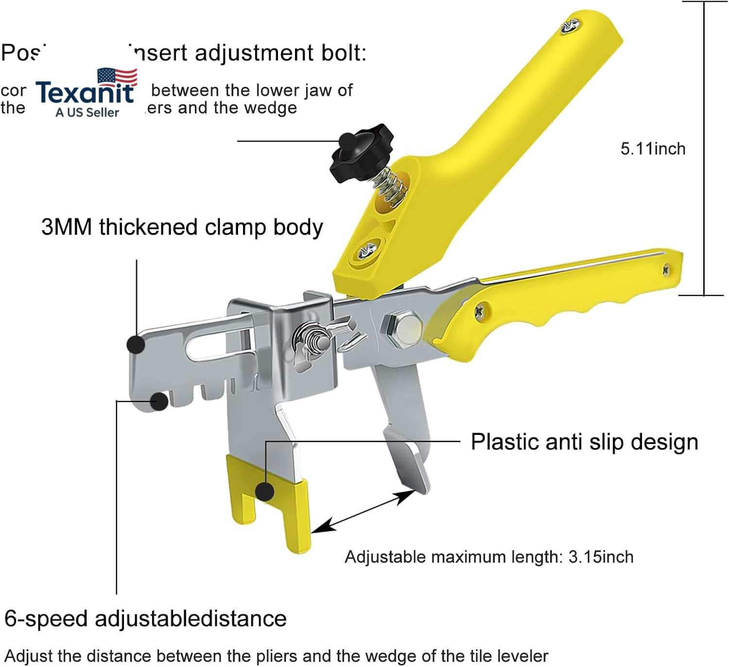 Tile Leveling Compounds System Plier Hand Floor Pliers Tiling Installation Locat