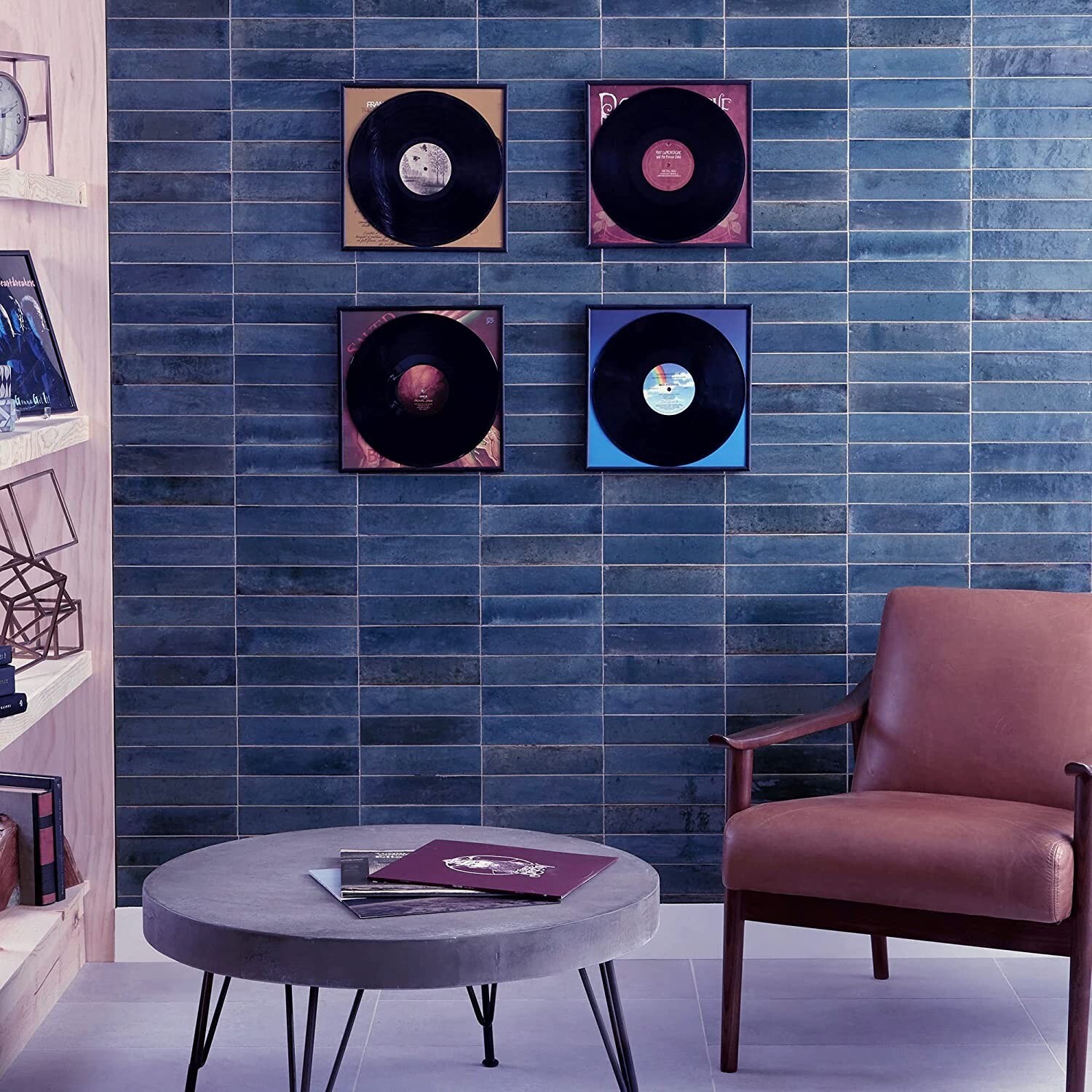 2.5×9.5 Alchemist Mediterranean Blue Porcelain Italian Wall Tile (1 PIECE)