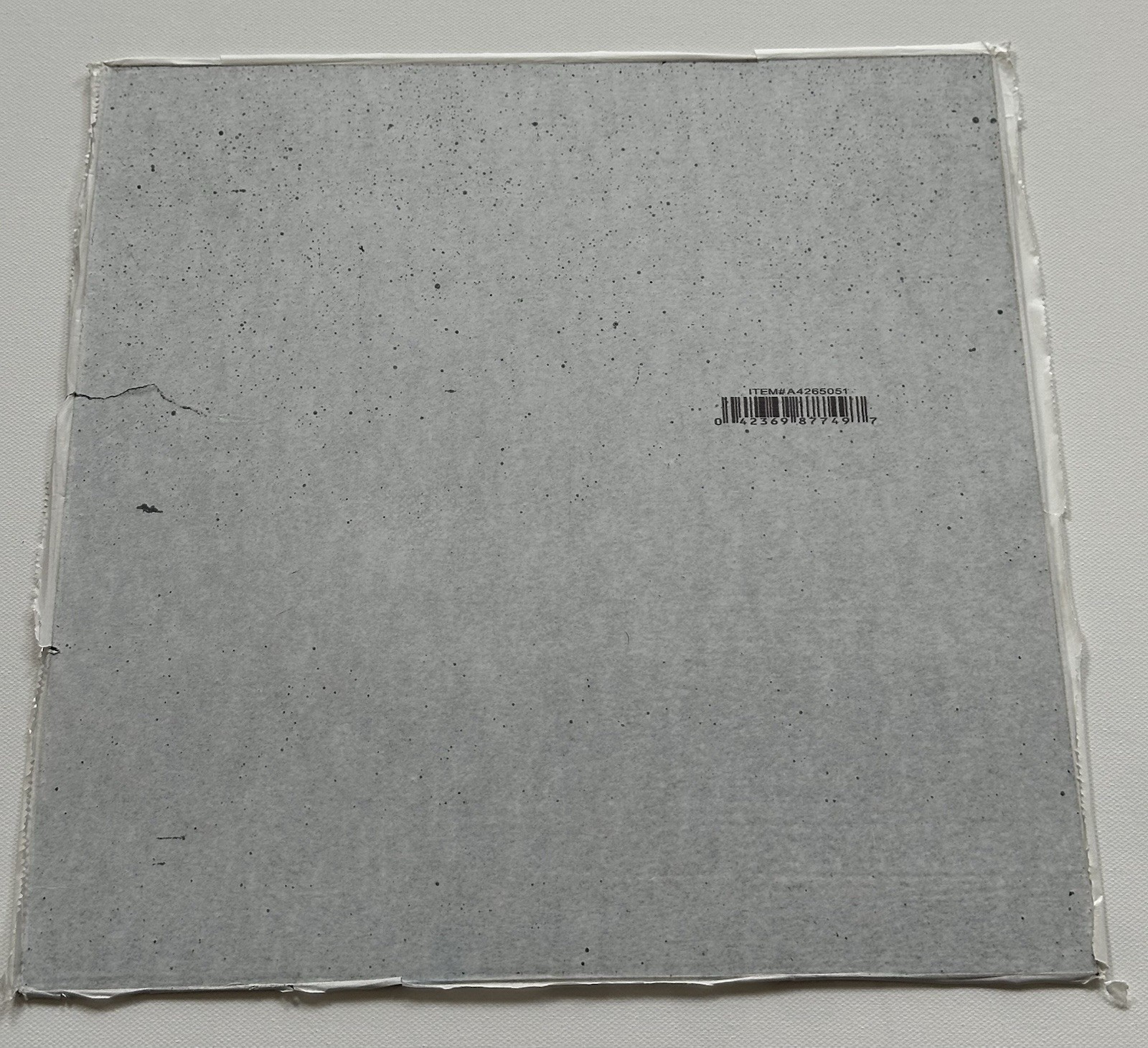 10 Pieces Vinyl Floor,Peel And Stick. 12X 12X 0.08in Each Piece,Color Gray Wood