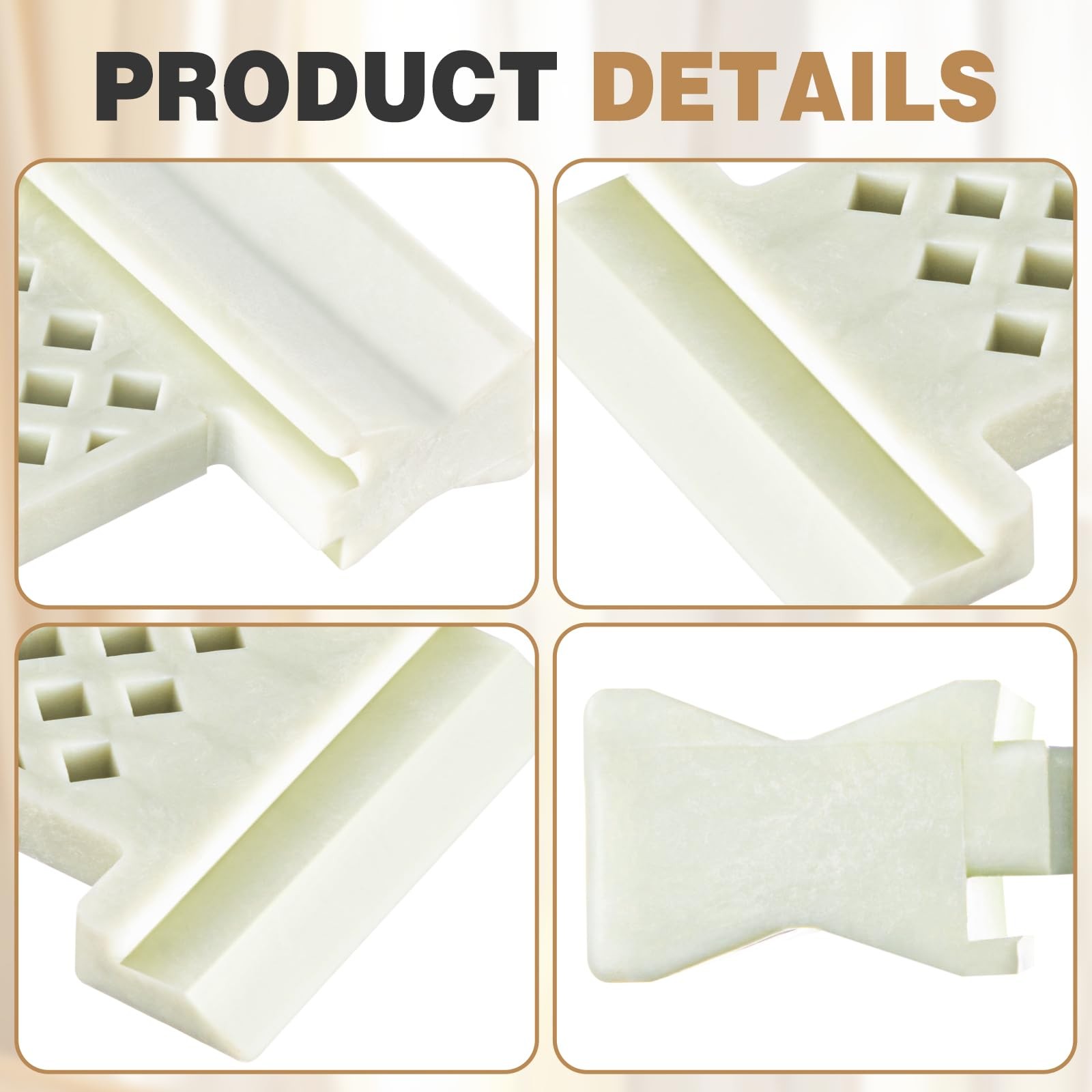 2 Pcs 4 in 1 Laminate Flooring Tools Nylon Tapping Block Wood Floor Composite…