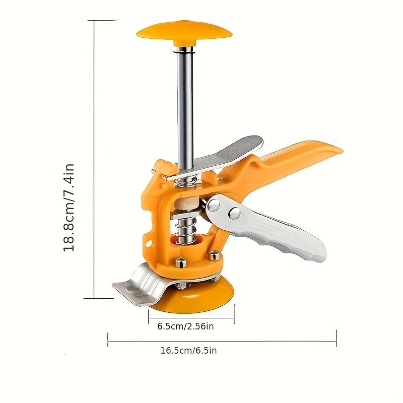 6-Piece Multifunctional Tile Leveling System—Height-Adjustable Lifting Tool