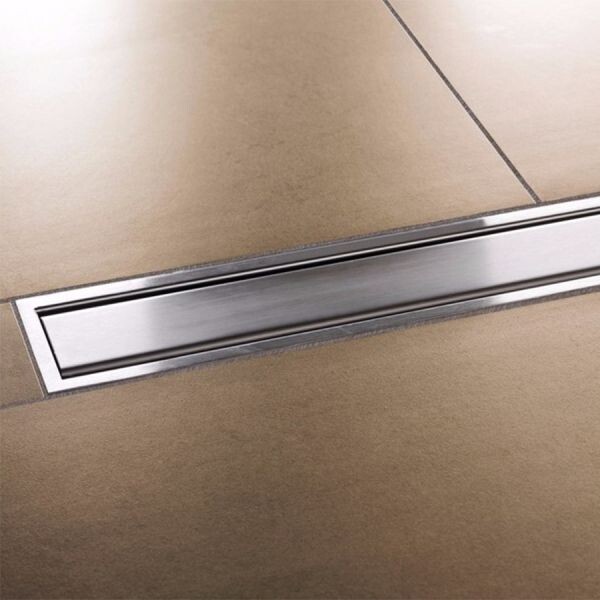 Schluter Kerdi-Line Chrome Grate Assembly (3/4″ Frame) Closed Design KL1AR19EP80