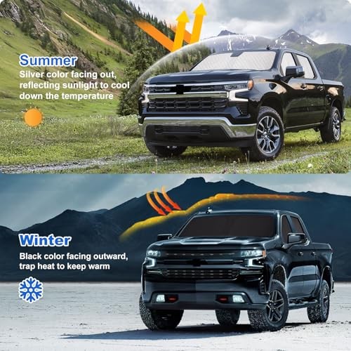 2019-2024 Silverado Window Shades | 6 Layers LZW-QZ-2019-2024 Silverado
