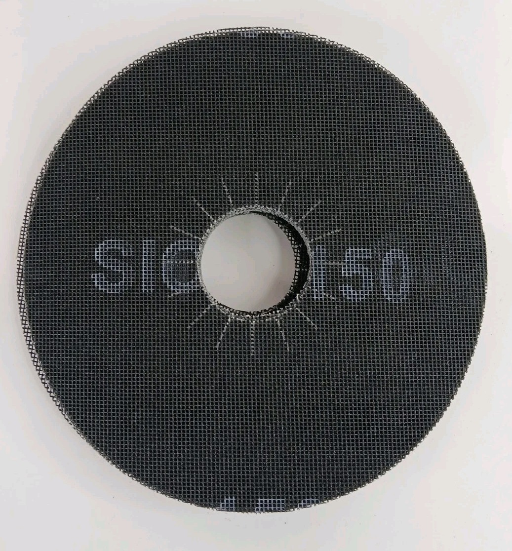 JOHNSON ABRASIVES Screen-Kut Mesh Sanding Discs – 150 Grit (25pcs) 8⅞x2⅛ Slots