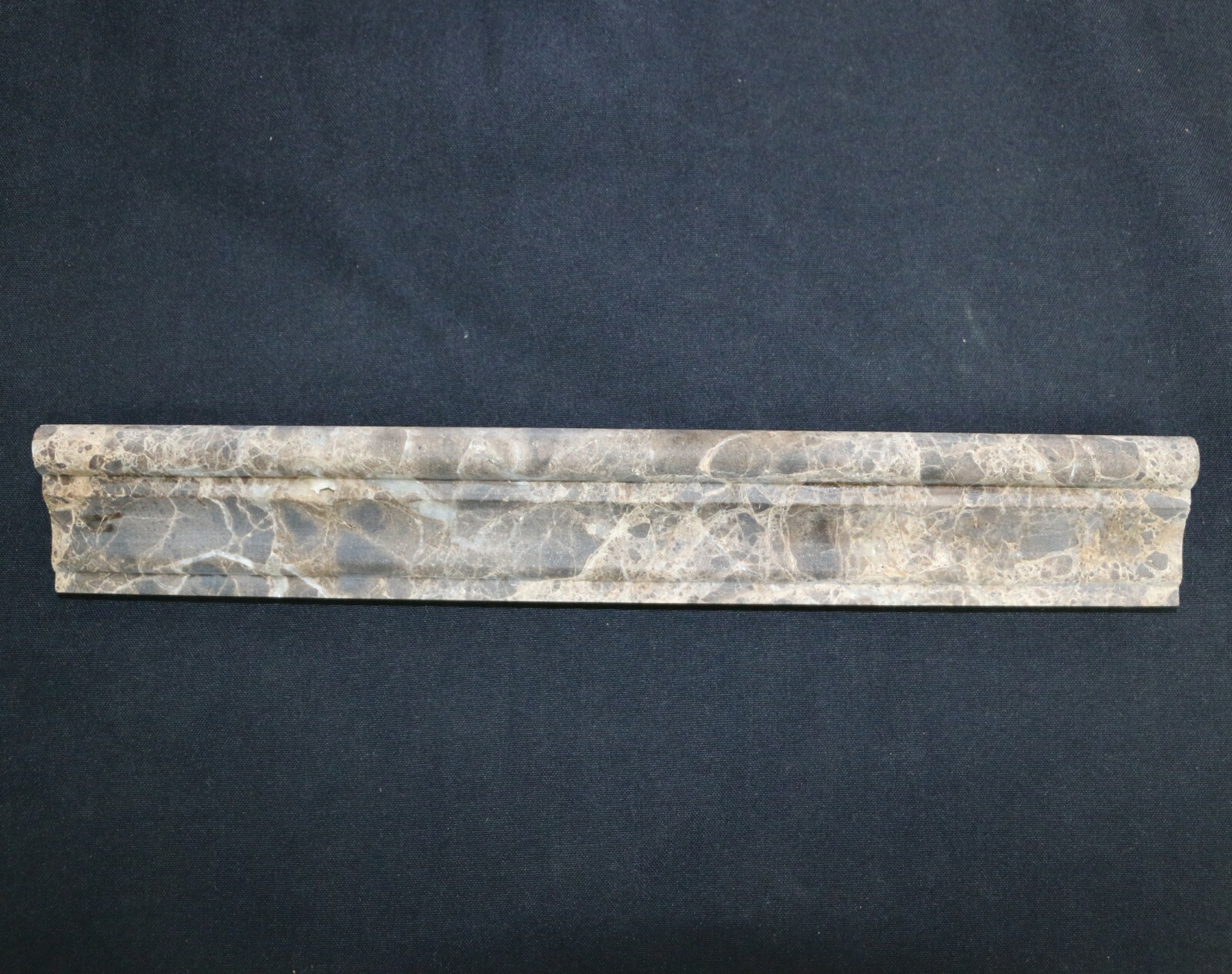 Emperador Dark Marble Chair Rail Wall Natural Stone Bathroom Kitchen 12x1x2 CR-1